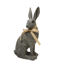 Zając Rustykalny Figurka dekoracyjna 26cm